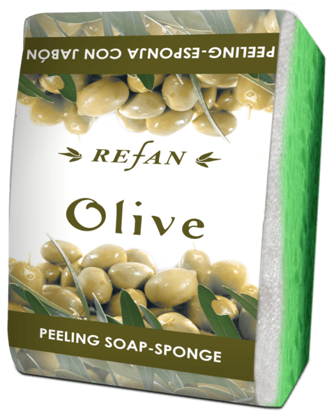 Peeling Schwammseife Olive